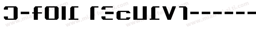 S-Foil Regular字体转换
